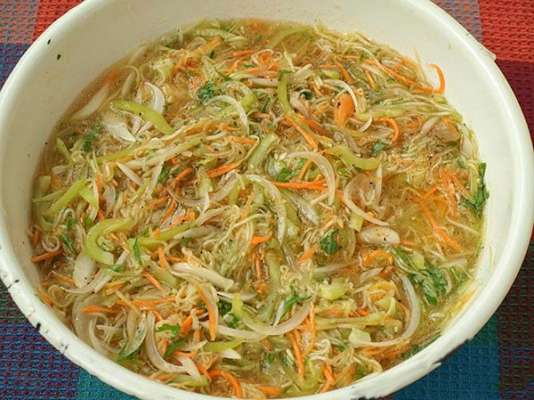 Салат из кабачков по-корейски на зиму