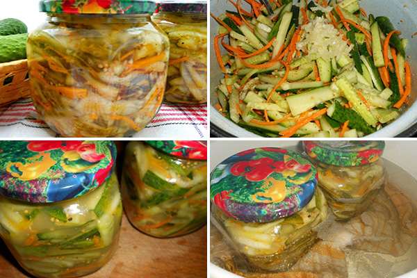 Салат из огурцов по-корейски