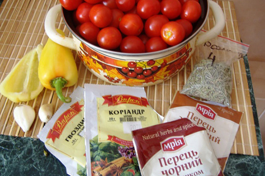Вкусные помидоры черри на зиму