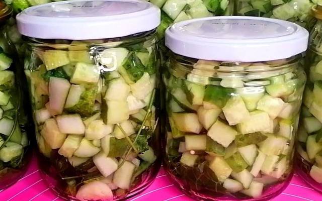 Консервированные огурцы для зимних салатов