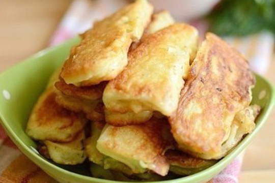 Кабачки в кляре